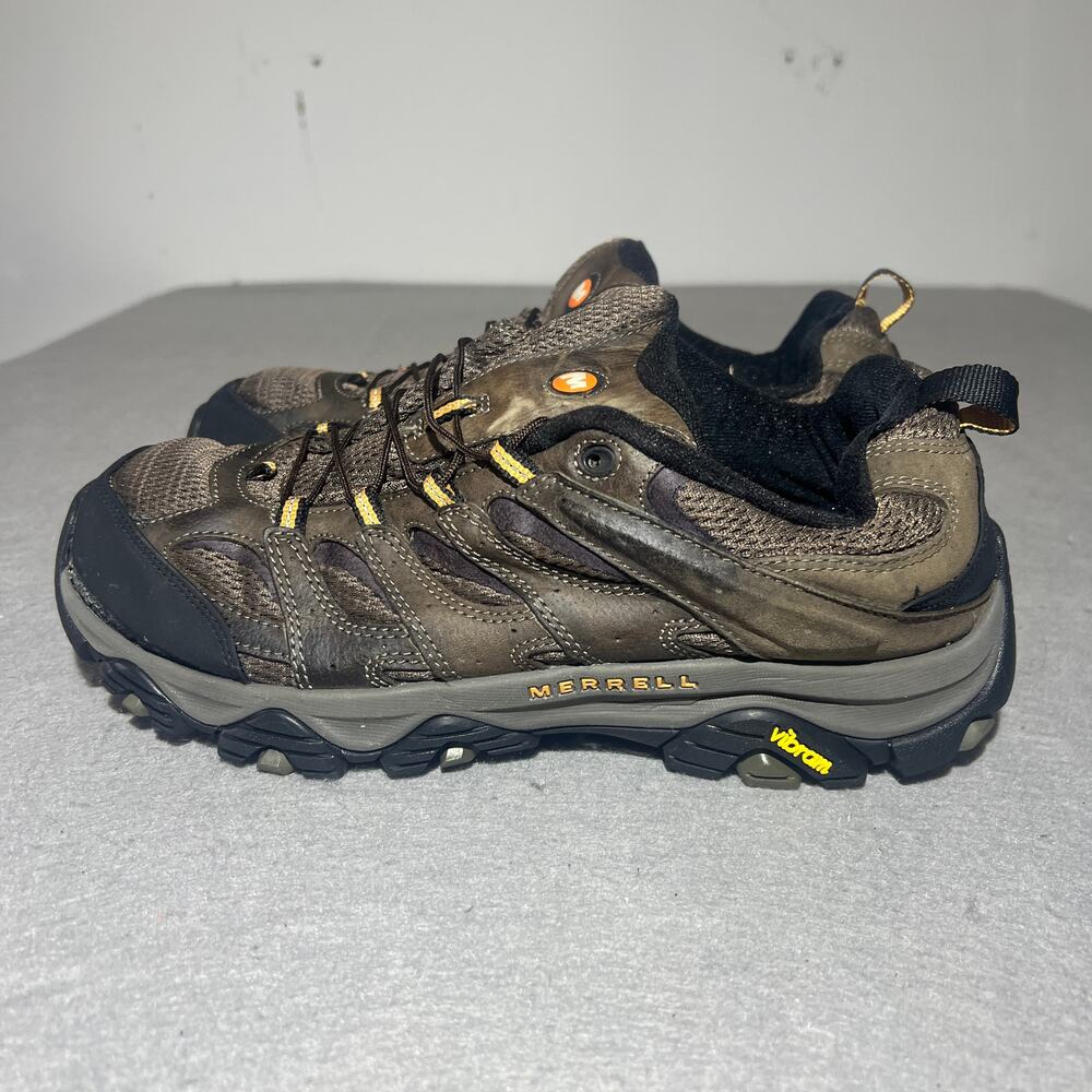 Merrell Moab 3 Walnut Men’s 12 Wide Vibram Hiking Shoes